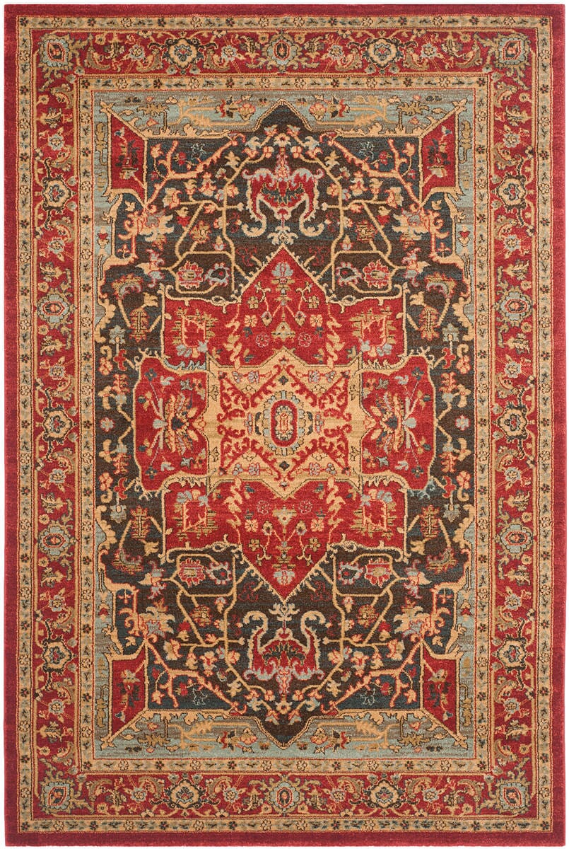 Safavieh Mahal Mah625D Red / Red Rugs.