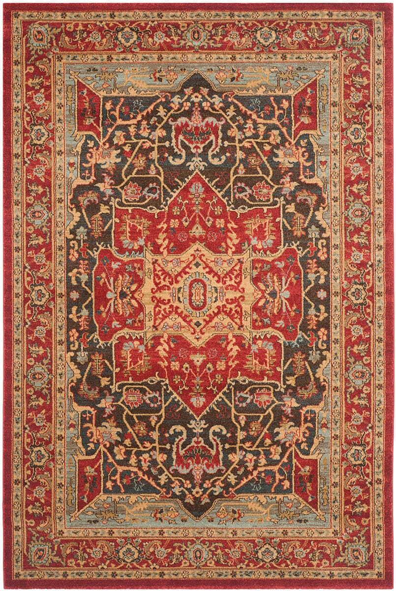 Safavieh Mahal Mah625D Red / Red Rugs.
