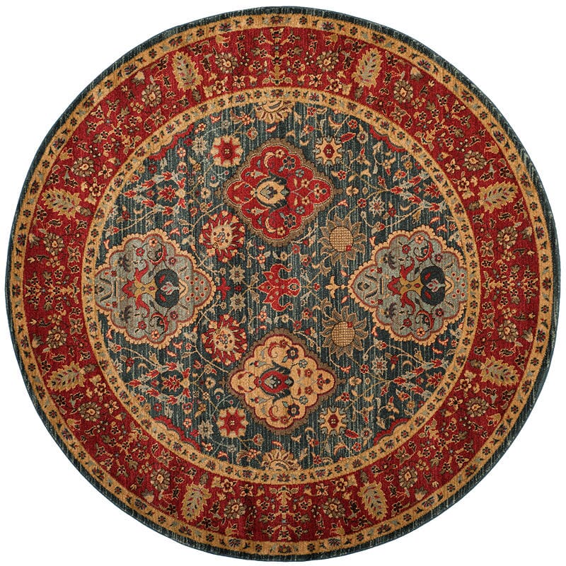 Safavieh Mahal Mah655C Navy/Red Rug.