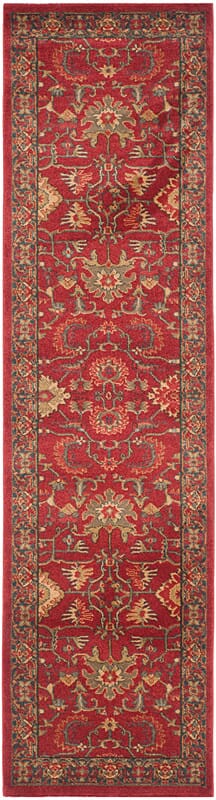 Safavieh Mahal Mah693F Red / Navy Rugs.