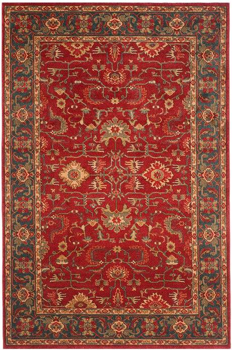 Safavieh Mahal Mah693F Red / Navy Rugs.