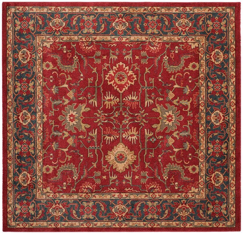 Safavieh Mahal Mah693F Red / Navy Rugs.