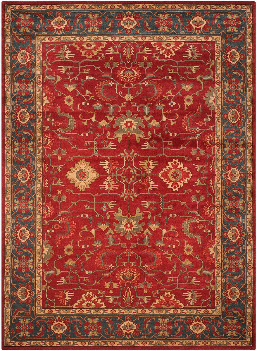 Safavieh Mahal Mah693F Red / Navy Rugs.