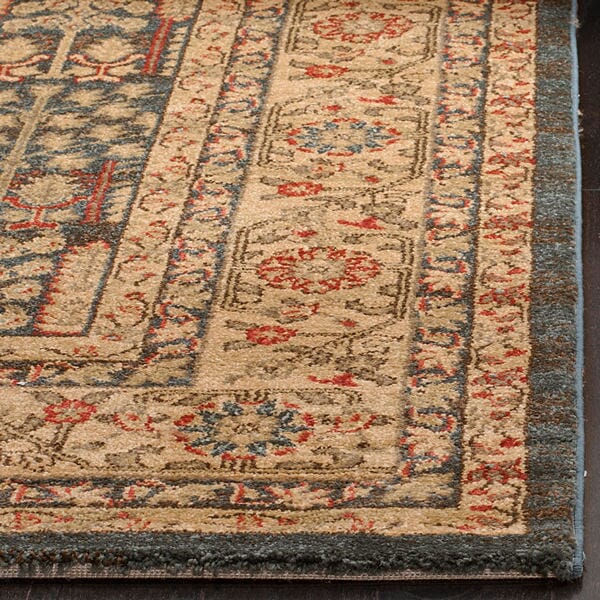 Safavieh Mahal Mah697E Navy / Natural Rugs.
