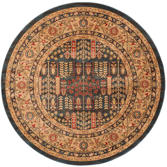 Safavieh Mahal Mah697E Navy / Natural Rugs.