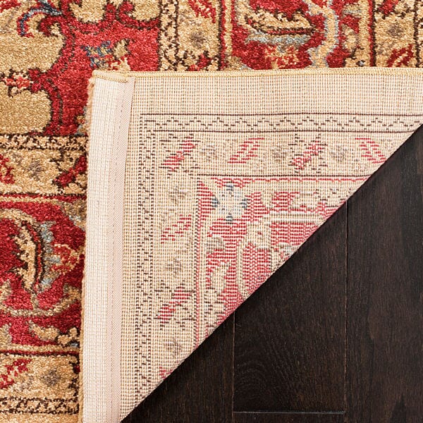 Safavieh Mahal Mah698A Red / Natural Rugs.