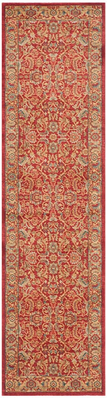 Safavieh Mahal Mah699A Red / Natural Rugs.