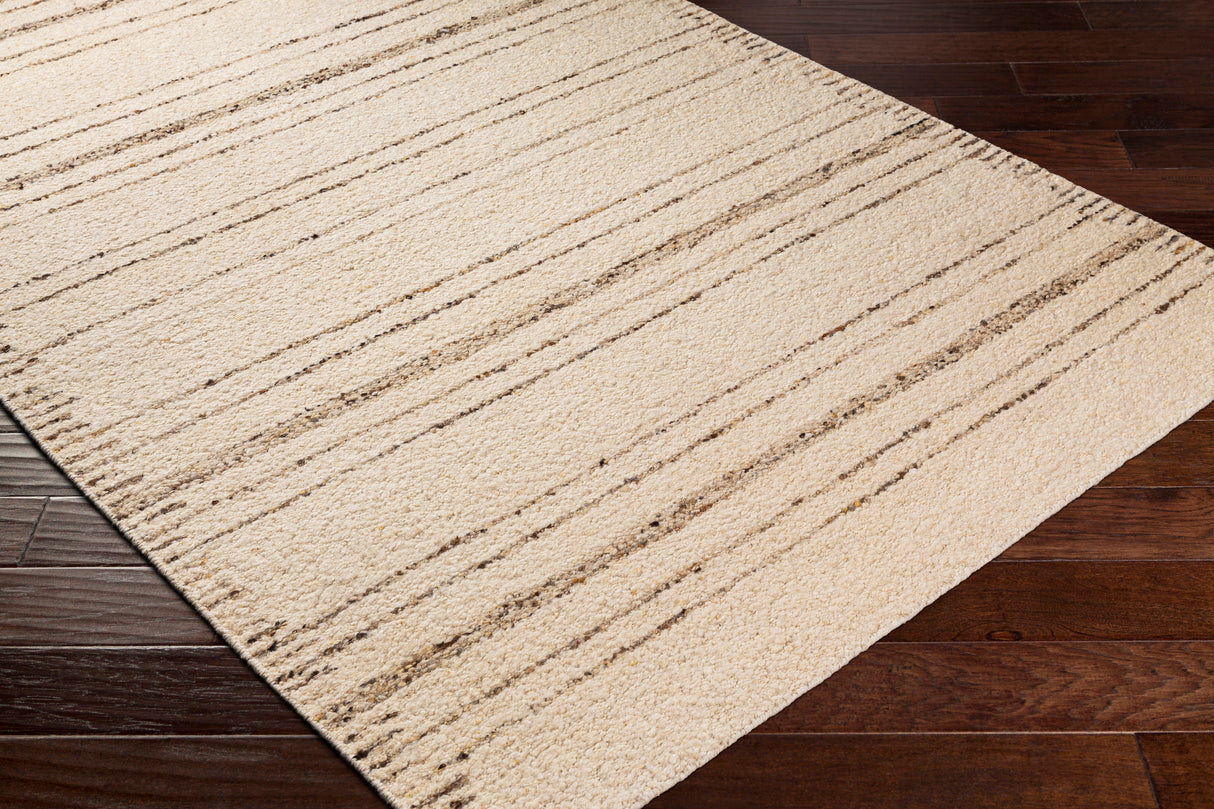 Surya Machu Picchu Mcu-1000 Ivory, Tan, Dark Brown, Bright Yellow Rugs.