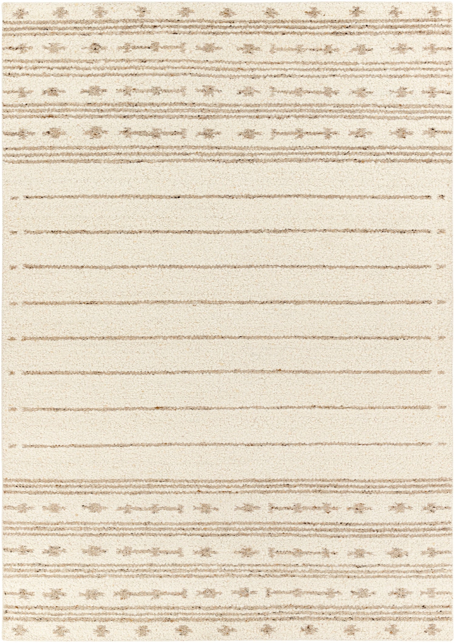 Surya Machu Picchu Mcu-1001 Butter, Cream, Dark Brown, Charcoal Rugs.