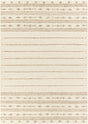 Surya Machu Picchu Mcu-1001 Butter, Cream, Dark Brown, Charcoal Rugs.