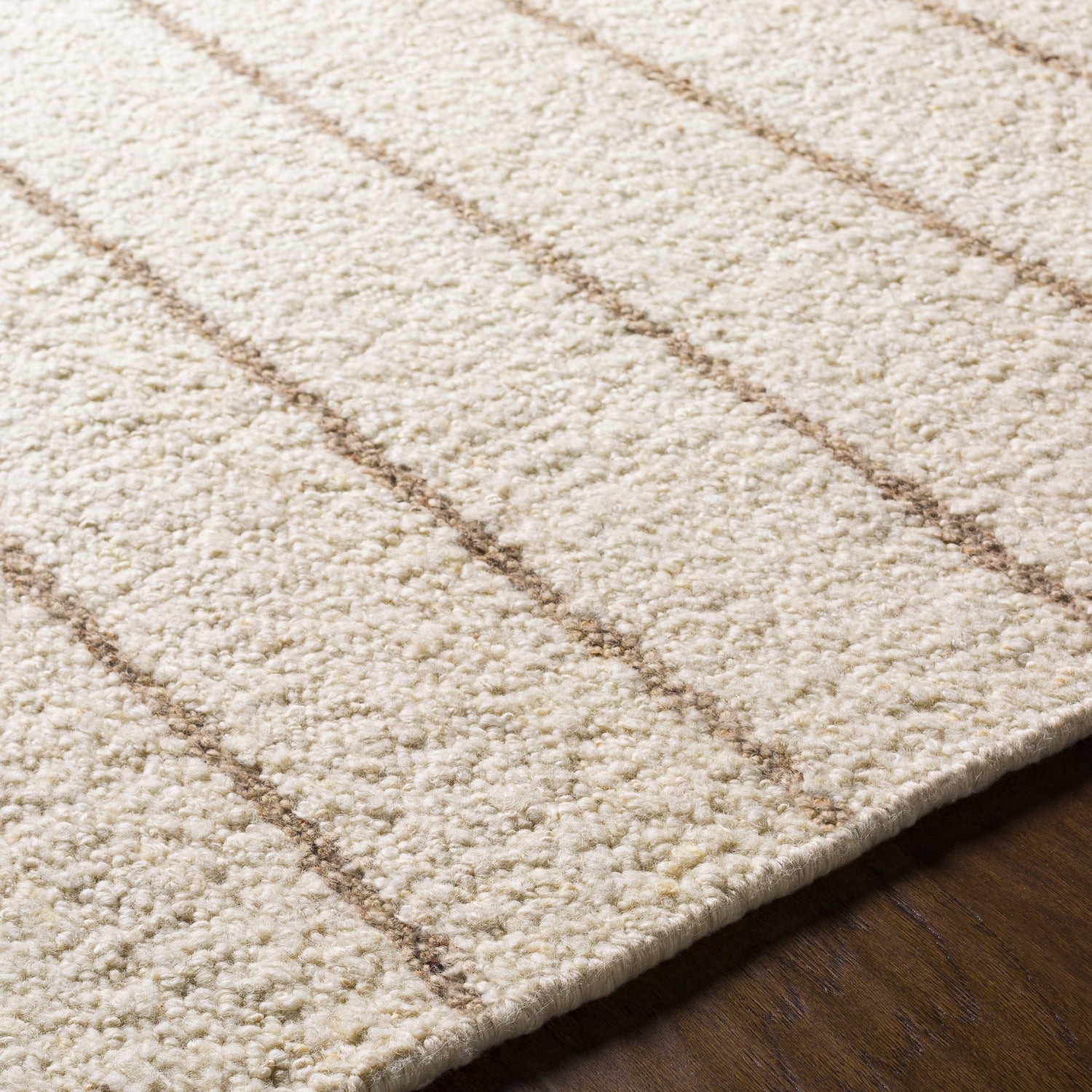 Surya Machu Picchu Mcu-1001 Butter, Cream, Dark Brown, Charcoal Rugs.