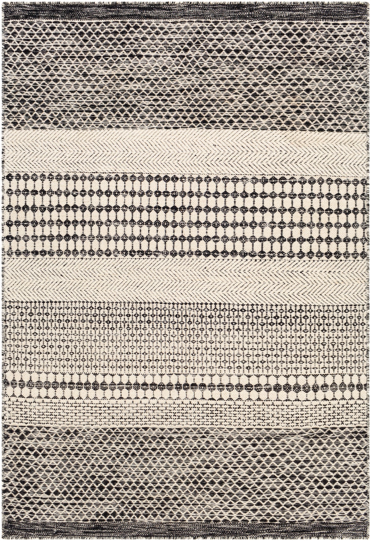Surya Mardin Mdi-2306 Black, Beige Rugs.