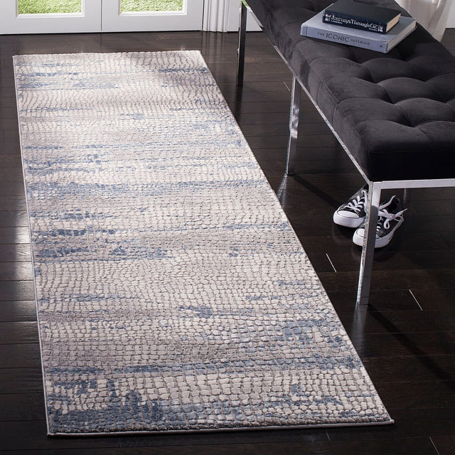 Safavieh Meadow Mdw182F Grey/Navy Rug.