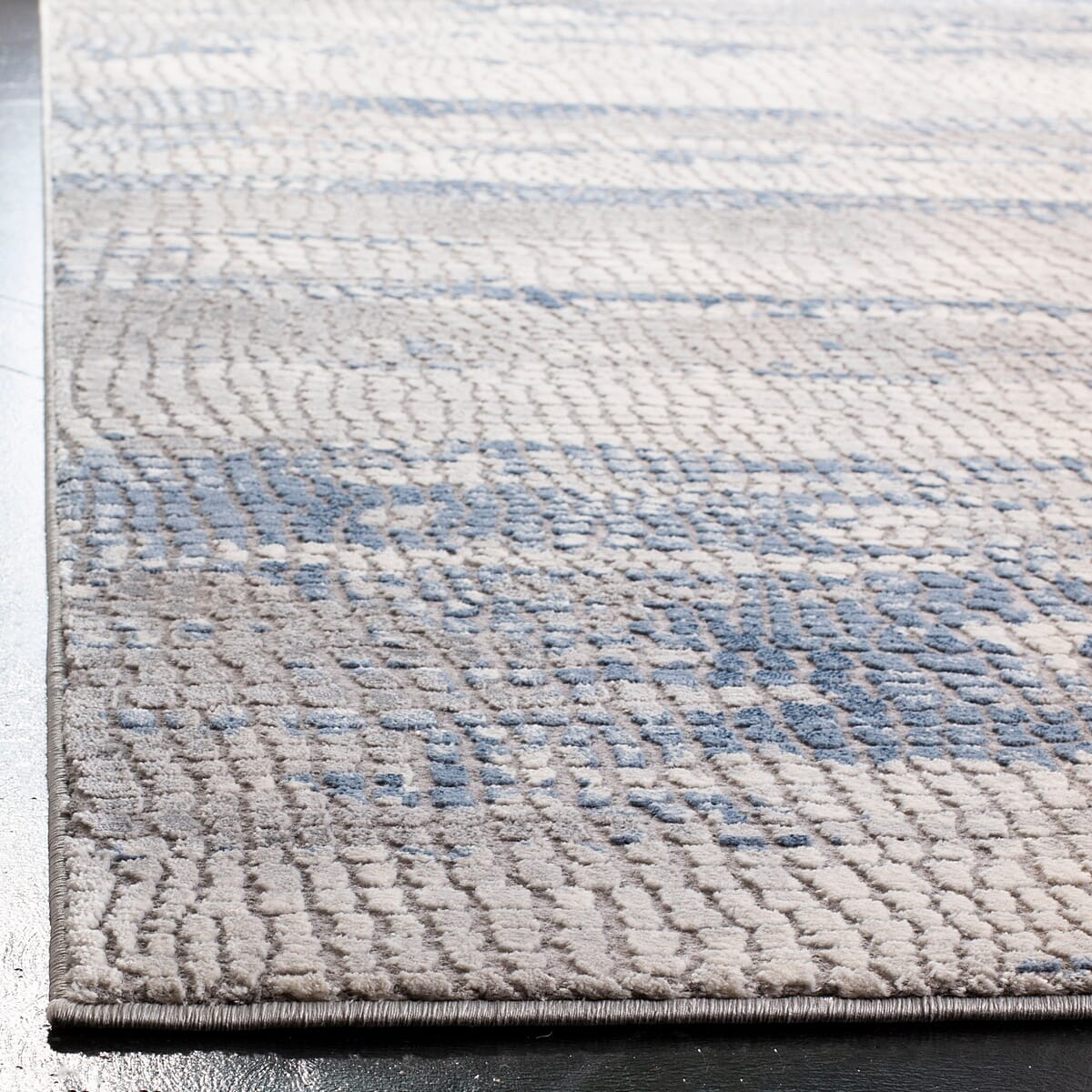 Safavieh Meadow Mdw182F Grey/Navy Rug.