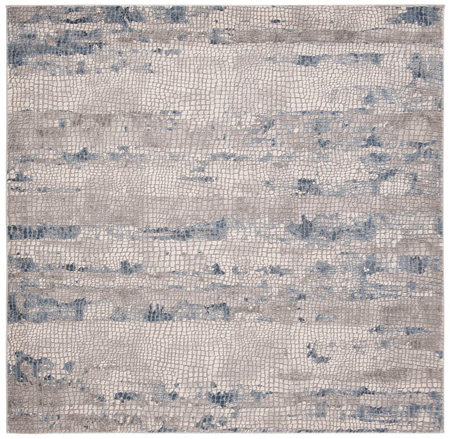 Safavieh Meadow Mdw182F Grey/Navy Rug.