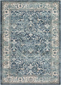 Surya Mesopotamia Mep-2306 Navy, Medium Gray, Teal, Denim Rugs.