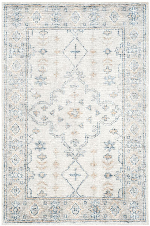 Safavieh Moharaja Mhj441A Ivory / Blue Rugs.