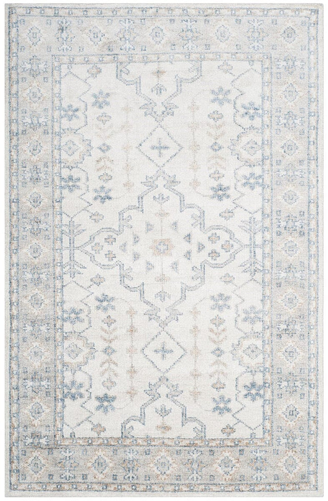 Safavieh Moharaja Mhj441A Ivory / Blue Rugs.
