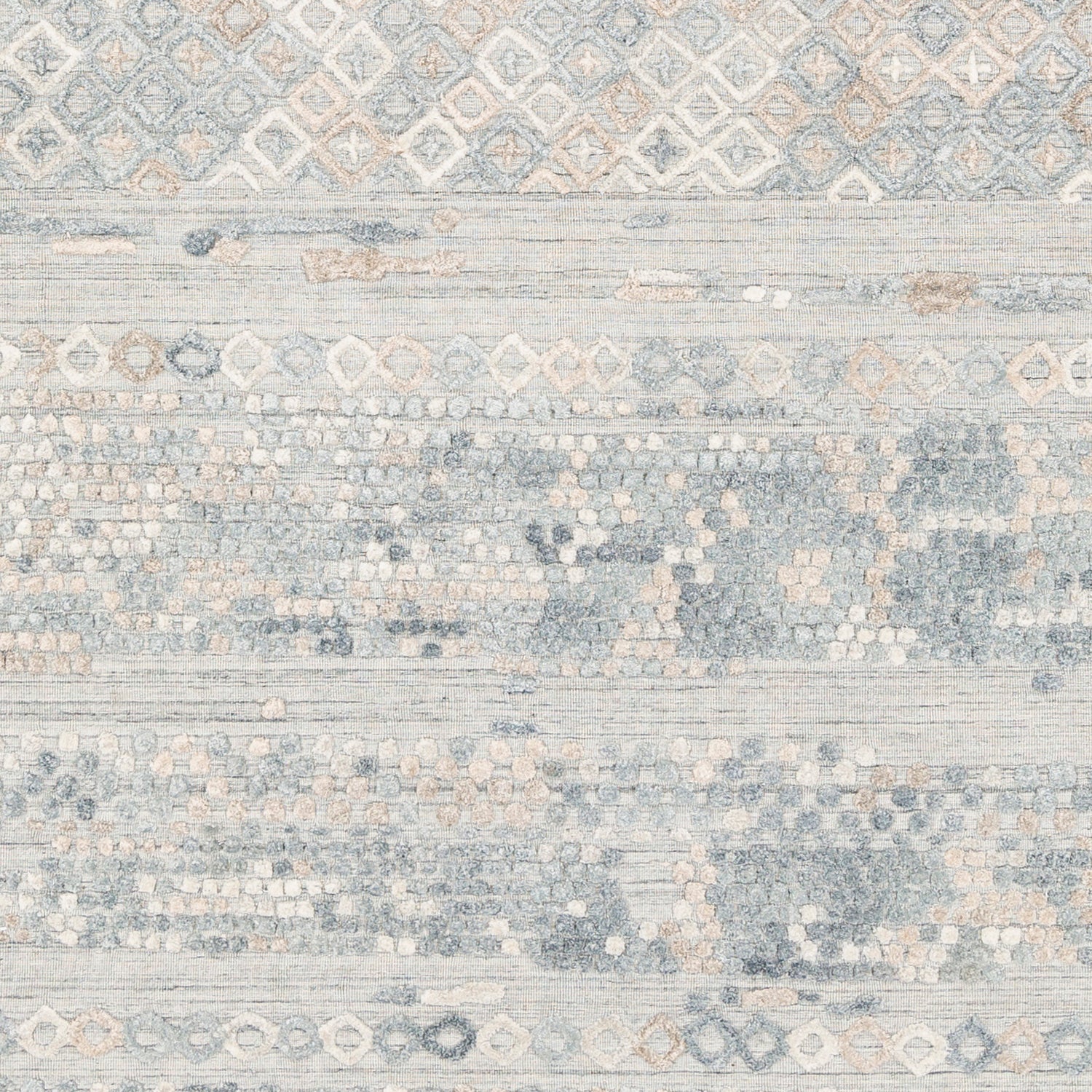 Surya Makalu Mkl-2303 Pale Blue, Medium Gray, Sage, Light Gray Rugs.