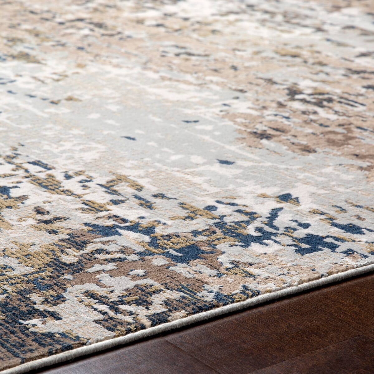 Surya Milano Mln-2300 Light Gray, Ivory, Dark Brown Rugs.