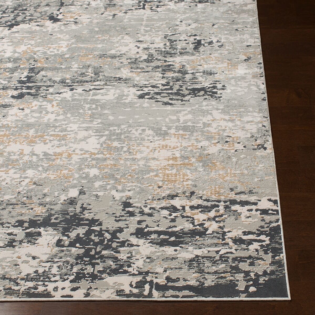 Surya Milano Mln-2301 Light Gray, Medium Gray, Tan, White Rugs.