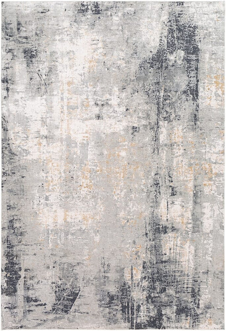 Surya Milano Mln-2304 Light Gray, Medium Gray, Tan, White Rugs.