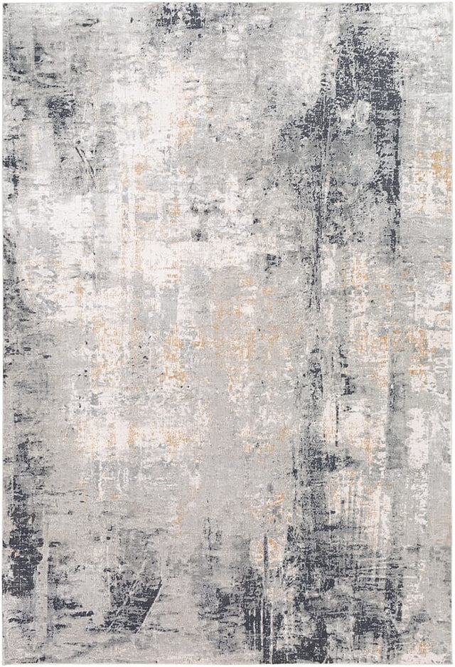 Surya Milano Mln-2304 Light Gray, Medium Gray, Tan, White Rugs.