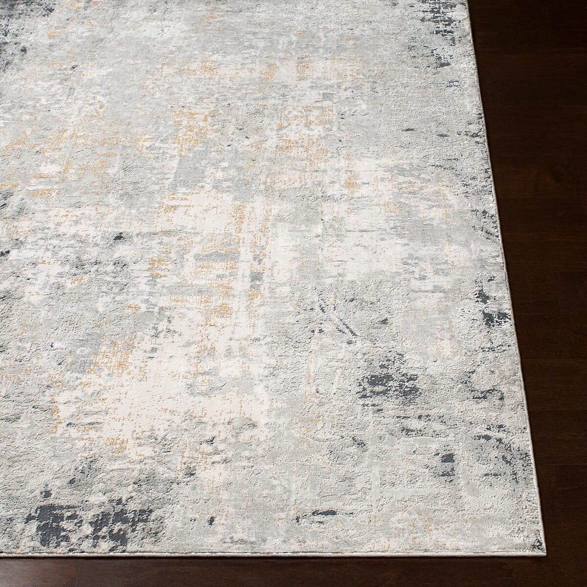 Surya Milano Mln-2304 Light Gray, Medium Gray, Tan, White Rugs.