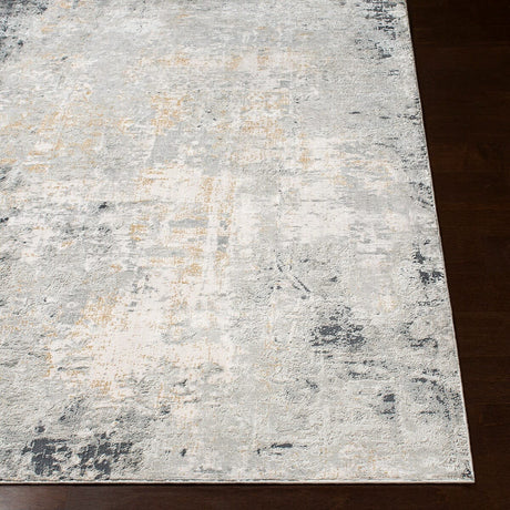 Surya Milano Mln-2304 Light Gray, Medium Gray, Tan, White Rugs.