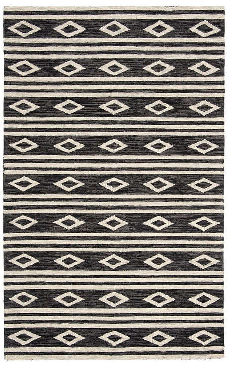 Safavieh Micro Loop Mlp153H Charcoal/Ivory Rug.