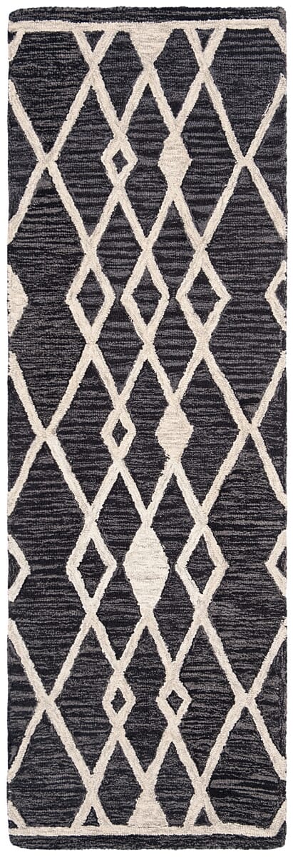 Safavieh Micro Loop Mlp157H Charcoal/Ivory Rug.