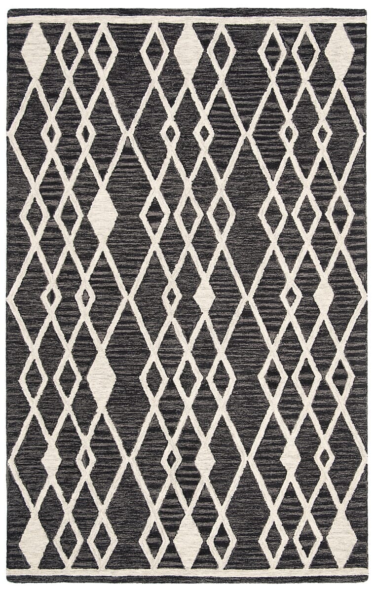 Safavieh Micro Loop Mlp157H Charcoal/Ivory Rug.
