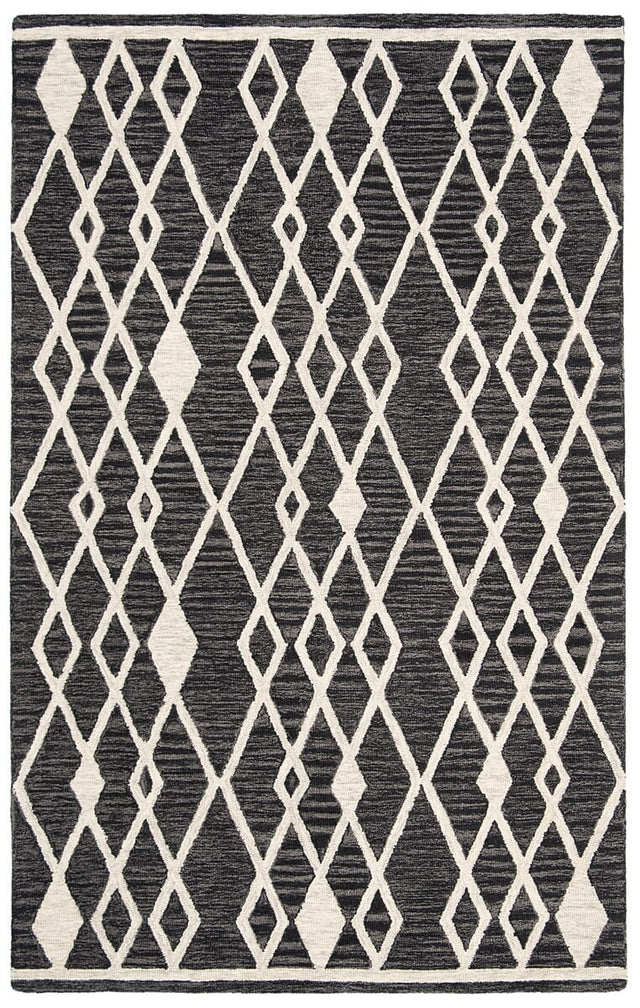 Safavieh Micro Loop Mlp157H Charcoal/Ivory Rug.