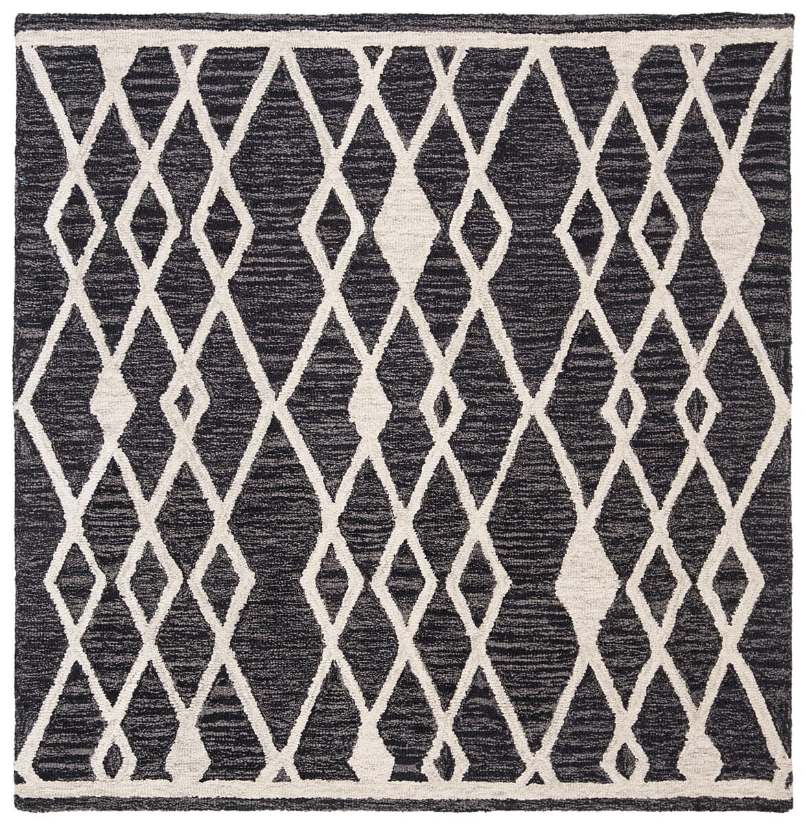 Safavieh Micro Loop Mlp157H Charcoal/Ivory Rug.