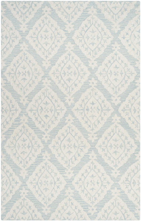 Safavieh Micro-Loop Mlp210C Light Blue Rugs.