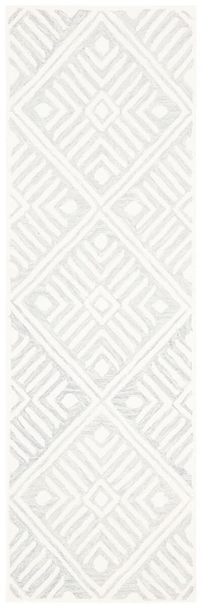 Safavieh Micro-Loop Mlp262F Grey / Ivory Rugs.