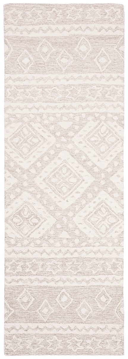 Safavieh Micro-Loop Mlp501B Beige / Ivory Rugs.