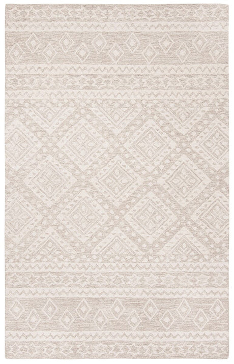 Safavieh Micro-Loop Mlp501B Beige / Ivory Rugs.