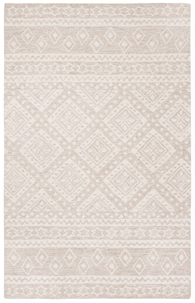 Safavieh Micro-Loop Mlp501B Beige / Ivory Rugs.