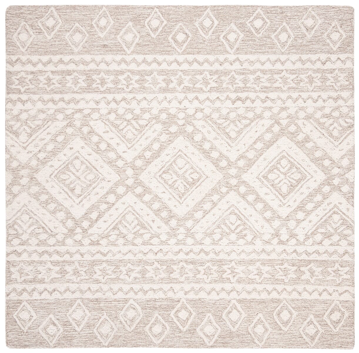 Safavieh Micro-Loop Mlp501B Beige / Ivory Rugs.