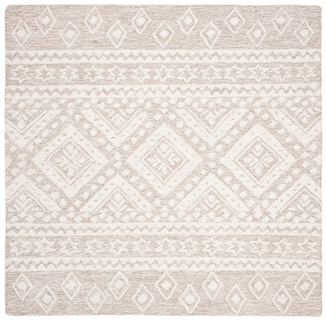 Safavieh Micro-Loop Mlp501B Beige / Ivory Rugs.