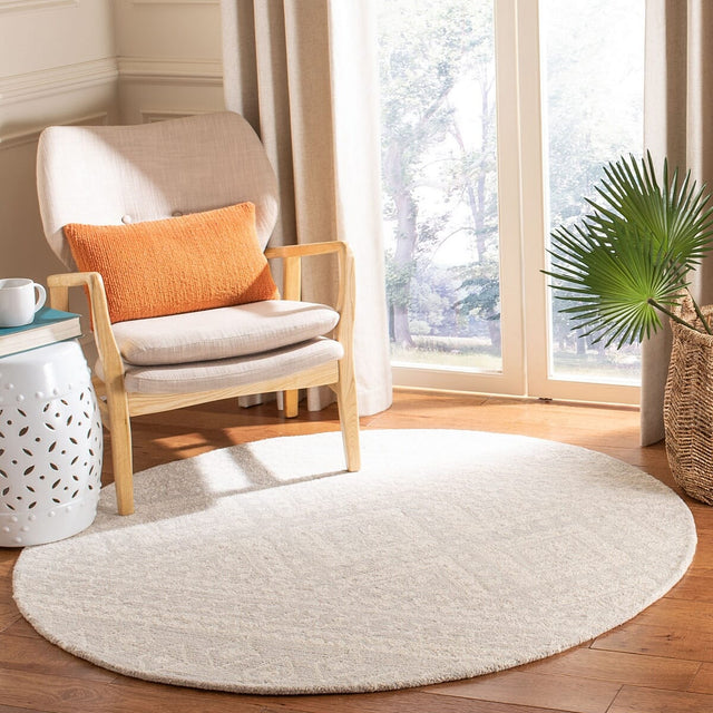Safavieh Micro-Loop Mlp501G Grey / Ivory Rugs.