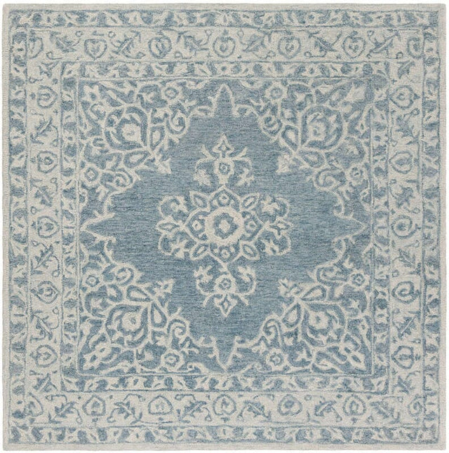Safavieh Micro-Loop Mlp604M Blue / Light Blue Rugs.