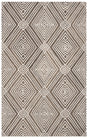 Safavieh Micro-Loop Mlp608F Dark Grey / Ivory Rugs.