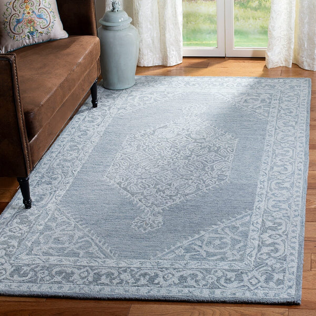 Safavieh Micro-Loop Mlp610F Grey Rugs.