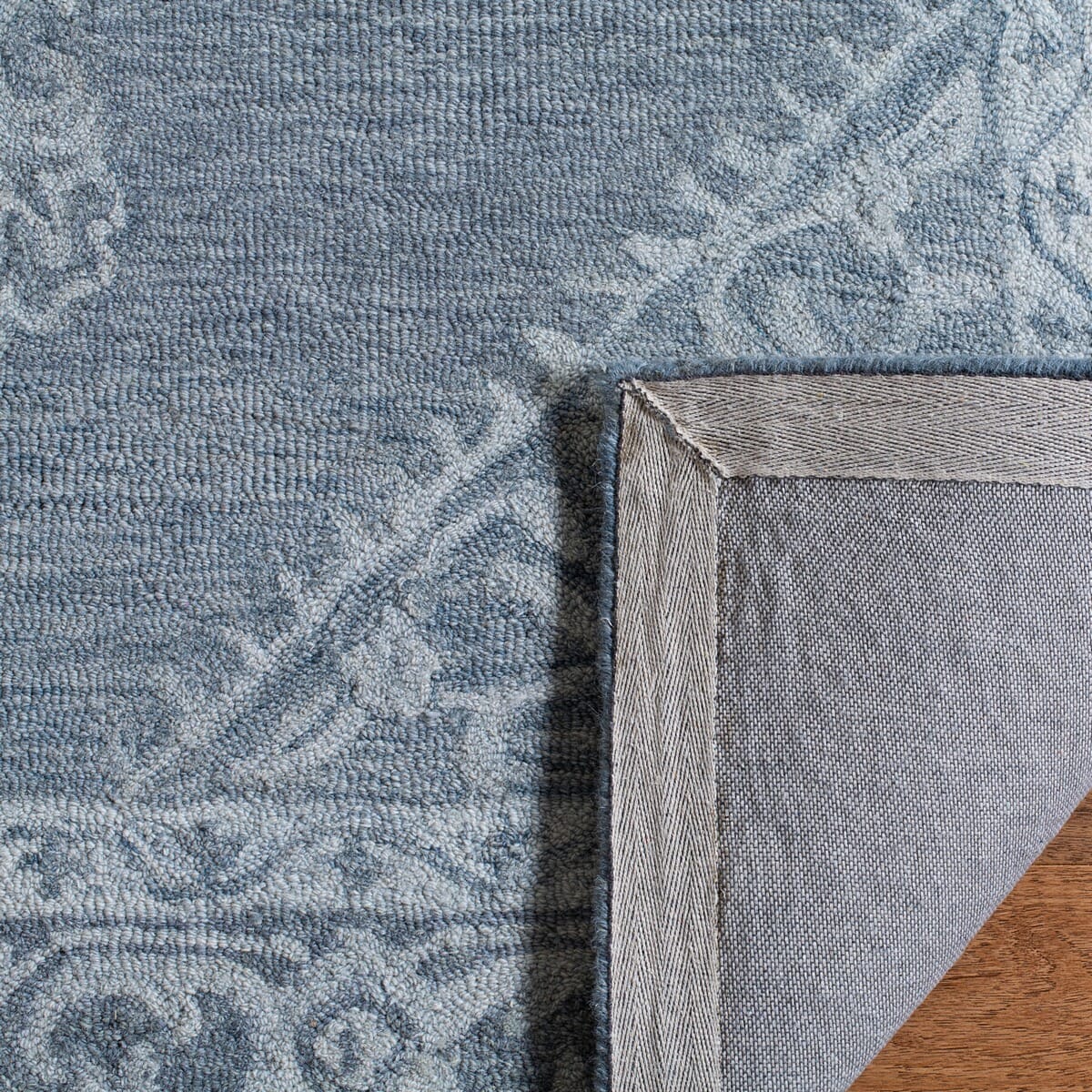Safavieh Micro-Loop Mlp610F Grey Rugs.