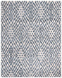 Safavieh Micro-Loop Mlp611M Blue / Ivory Rugs.