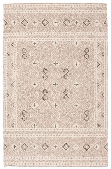 Safavieh Micro-Loop Mlp803F Grey / Ivory Rugs.