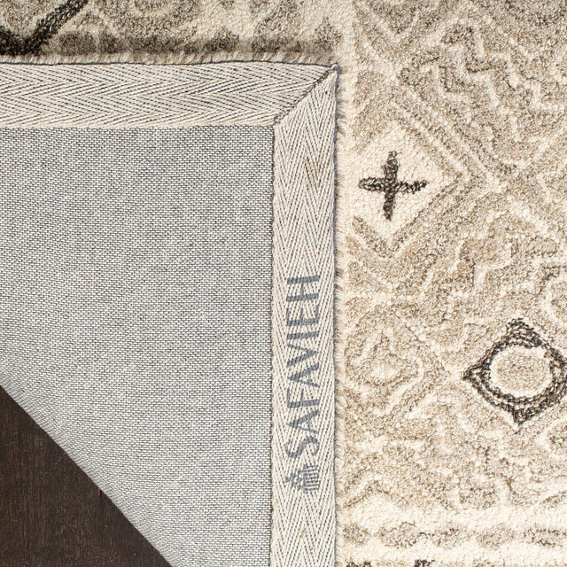 Safavieh Micro-Loop Mlp803F Grey / Ivory Rugs.