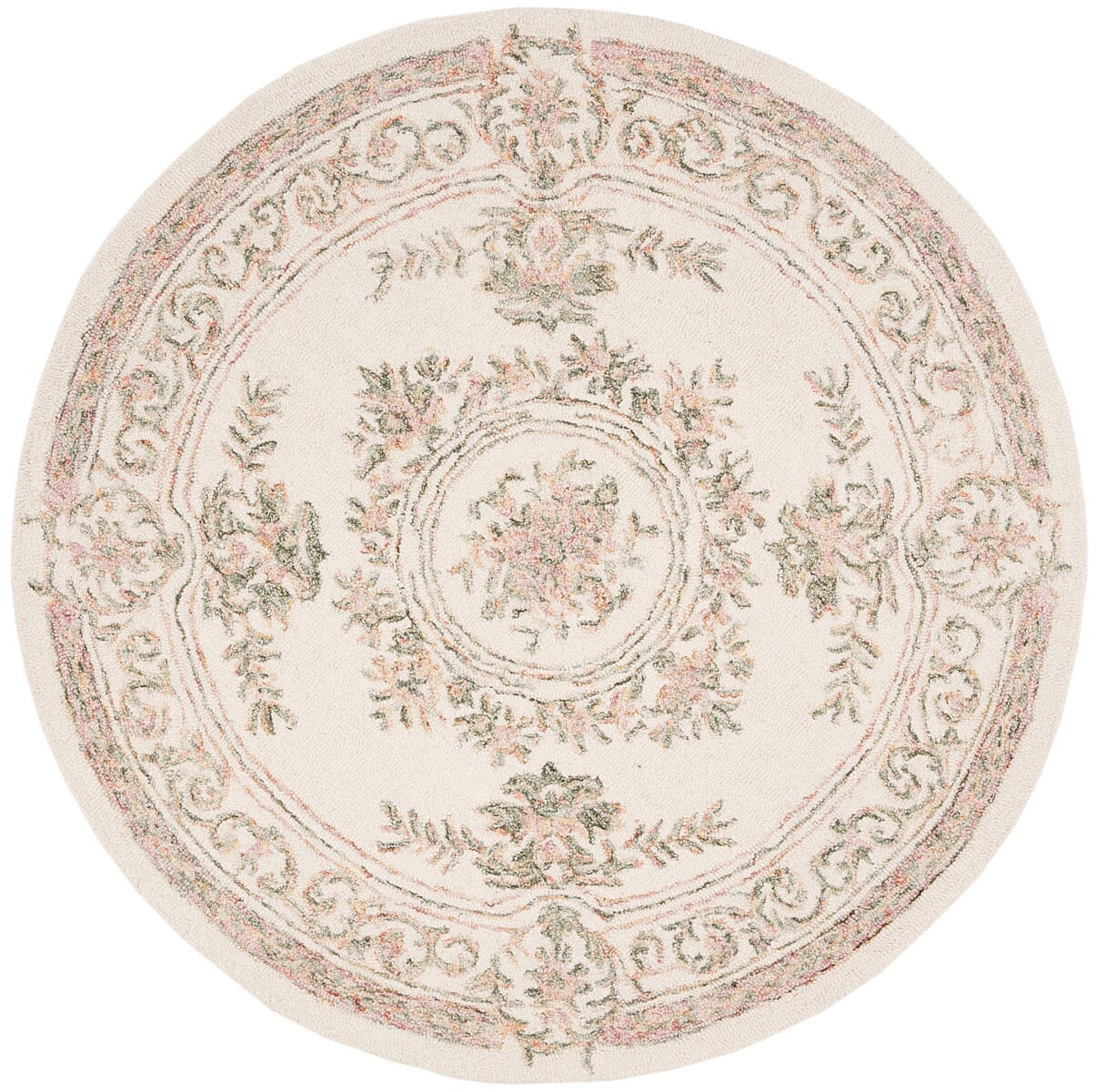 Safavieh Micro-Loop Mlp902R Ivory / Fuchsia Rugs.